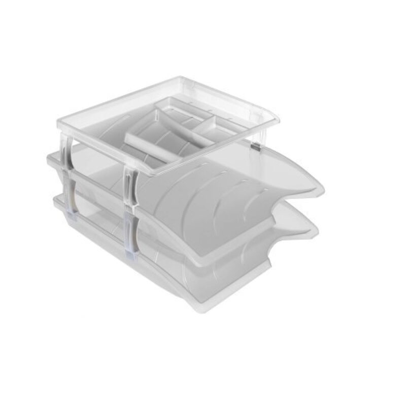 Optima Letter Trays 2 with Organiser 9828