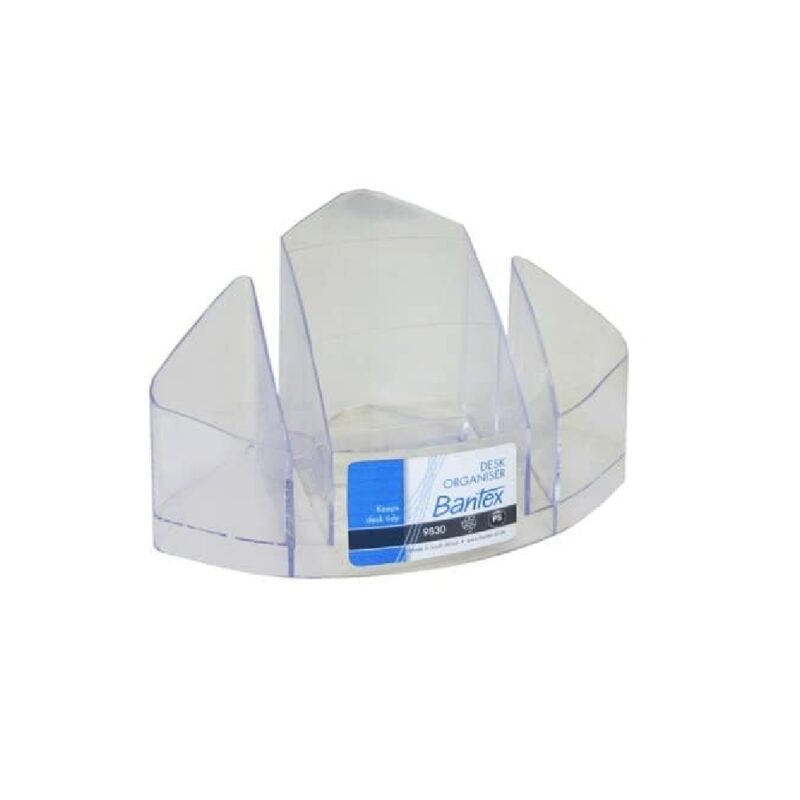 Desk Organiser Bantex 9830 Clear