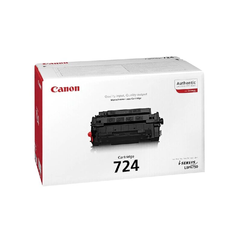 Canon C724 Black Toner Cartridge