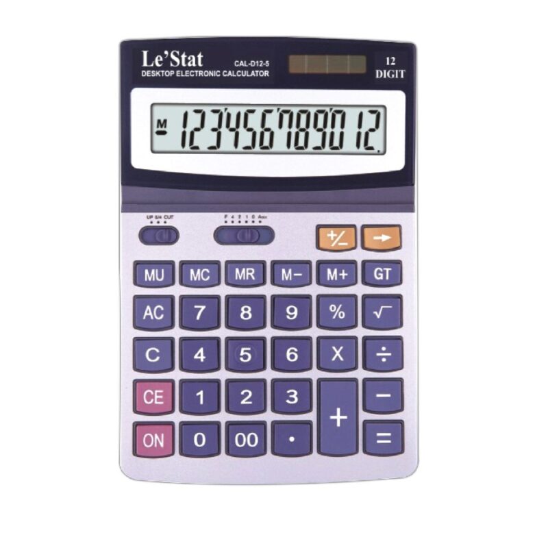 Le'stat 12d Tilt Large Calculator D12-5