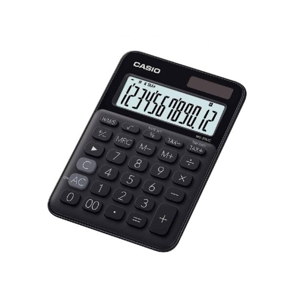 Casio Ms20uc 12d Calculator Black