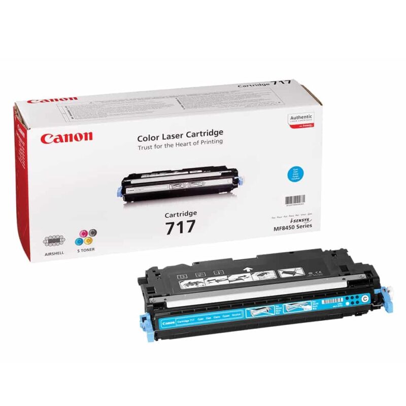 Canon C717 Cyan Toner Cartridge