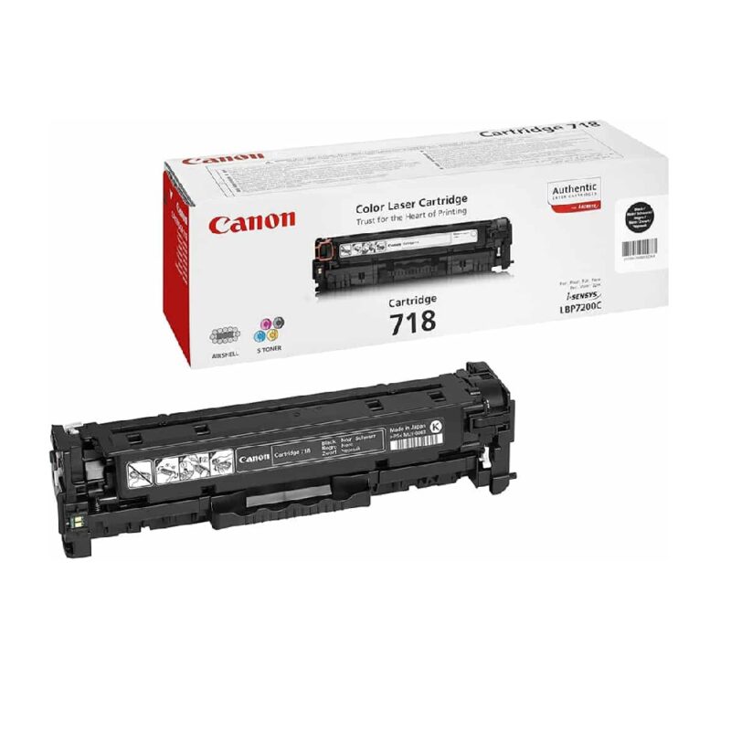 Canon C718 Black Toner Cartridge