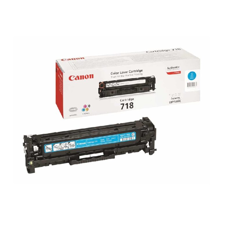 Canon C718 Cyan Toner Cartridge