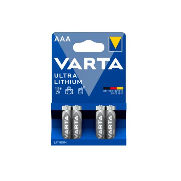 Varta (Pkt4)aaa Lithium Battery