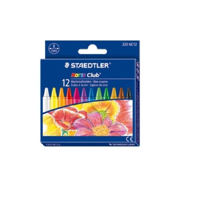 Staedtler Wax Crayons (12) Std