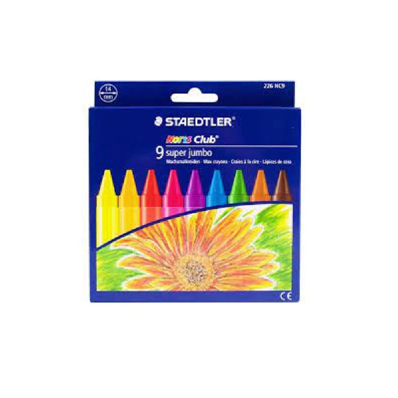 Staedler Wax Crayons (9) SuperJumbo