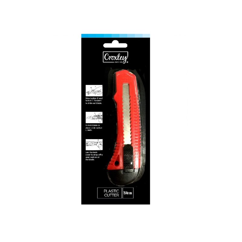 CROXLEY 154mm Plactic Cutter Each