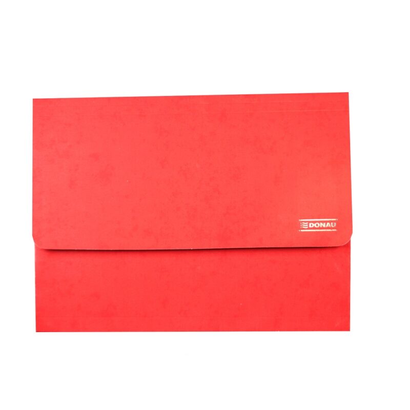 Donau Red Document Wallets Board (10)