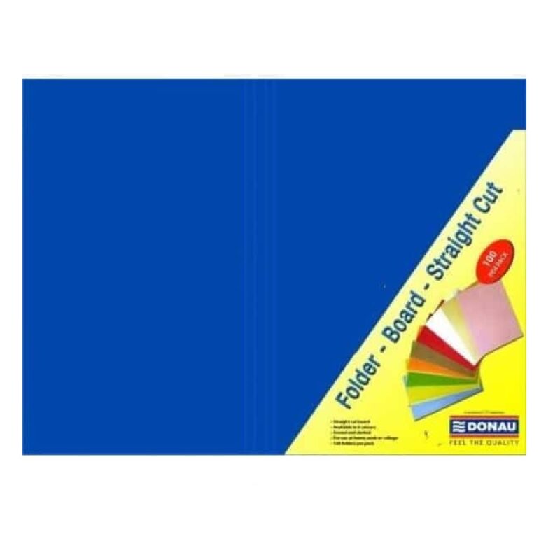 Manilla Folder (100 )Donau Br/blue 