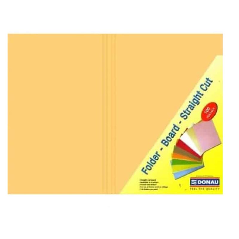 MANILLA FOLDER(100)DONUA BR/BUFF 