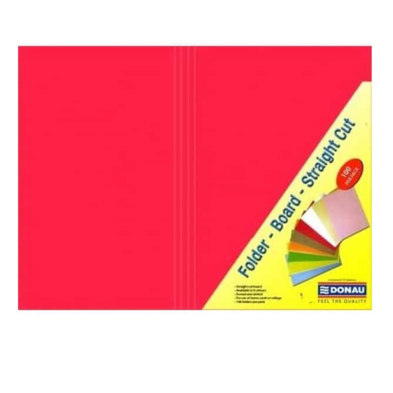Manilla Folder (100 )Donau Br/pink 