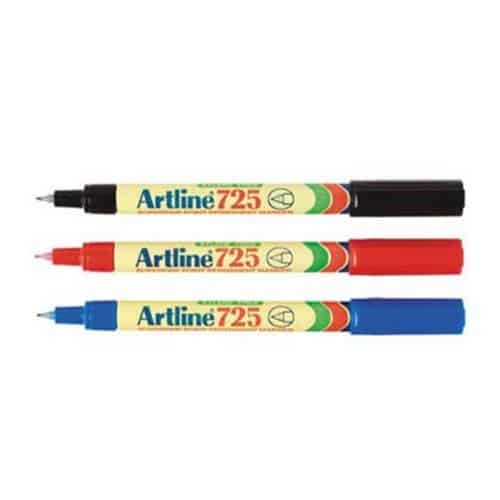 ARTLINE EK725 MARKER RED S/F 0.4 (each) Park Avenue Stationers