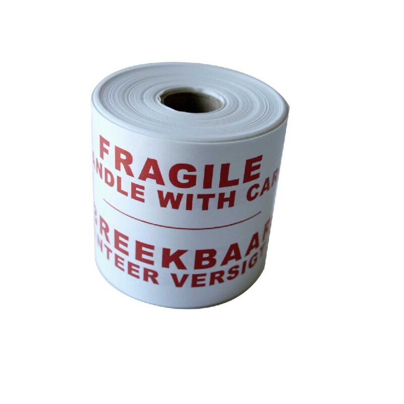 Fragile Large Roll Labels