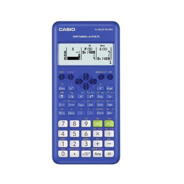 Casio Fx82za+ Calculator Blue
