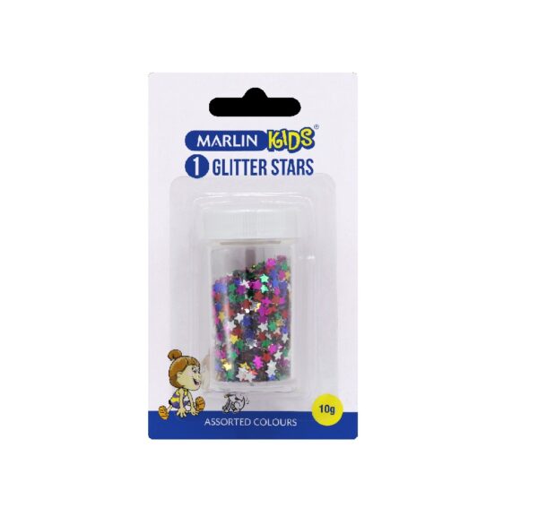 Marlin Kids Glitter Stars Assorted
