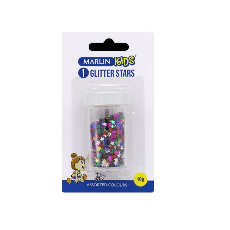 Marlin Kids Glitter Stars Assorted