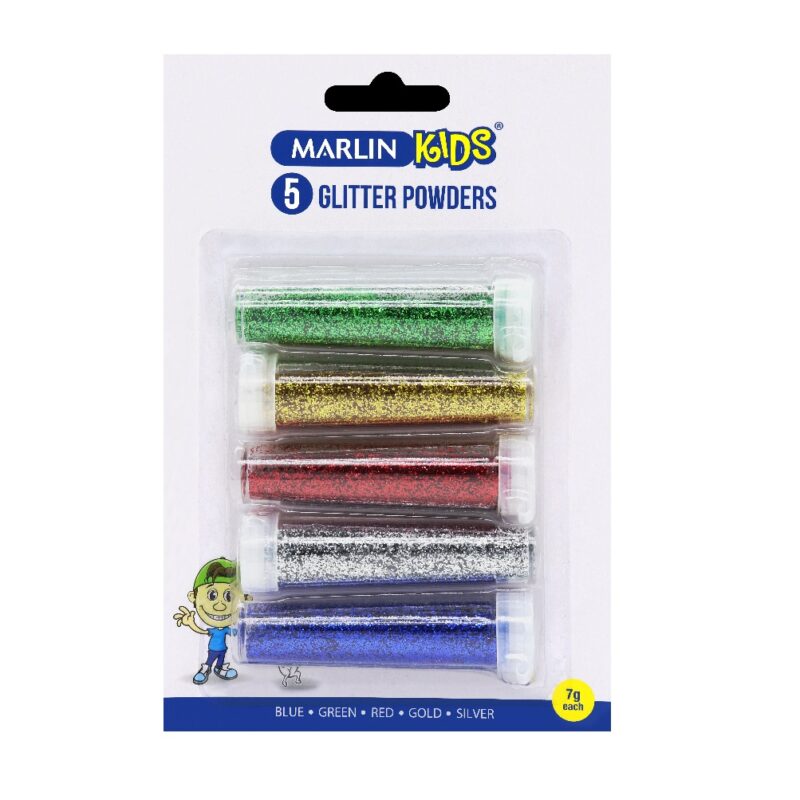Marlin Kids Glitter 7g 5's (Blister)