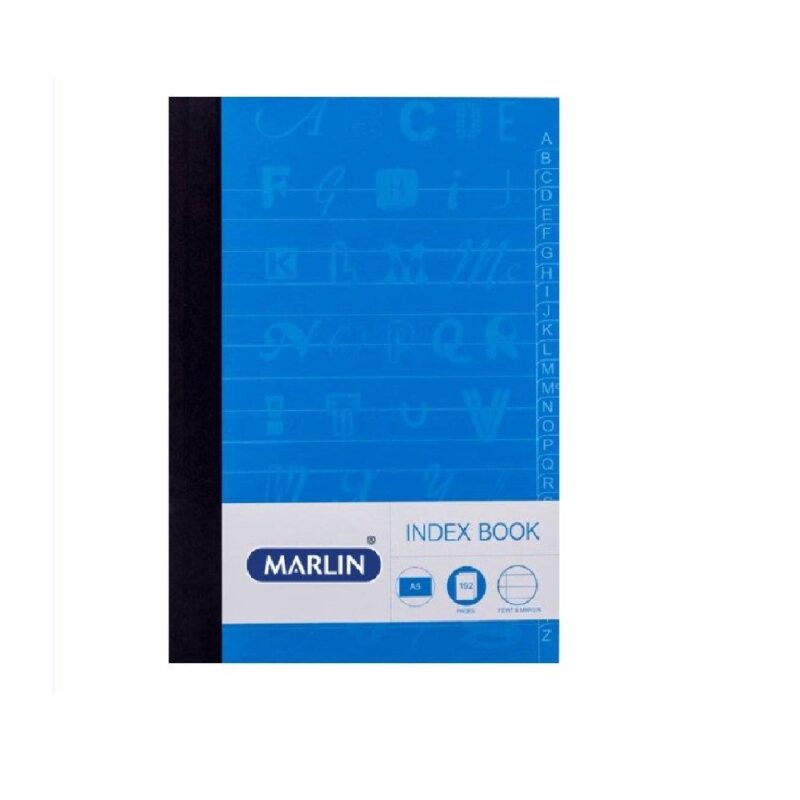 192Page A5 Index Book A-Z