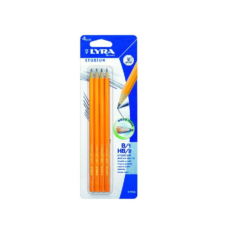 Lyra Studium 2xb2xhb Pencils (4)