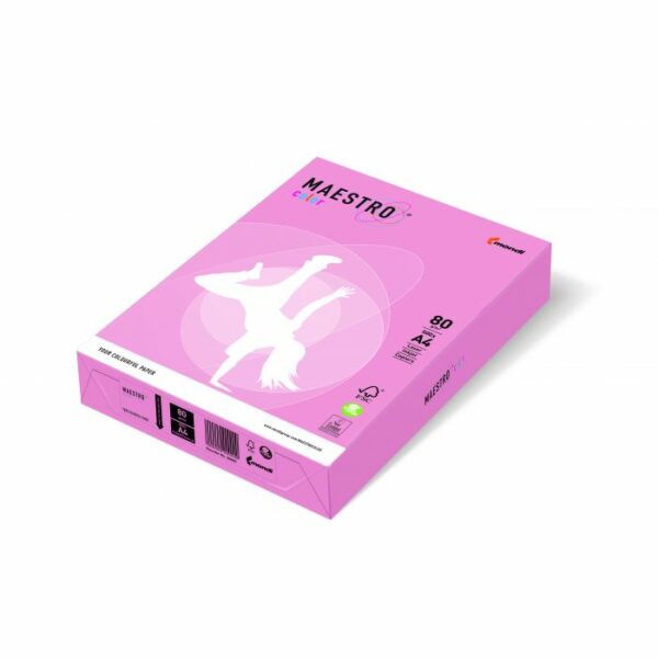 A4 80g Paper (Box) Coral Pink Maestro