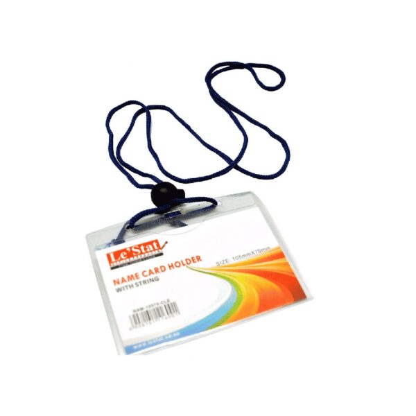 Name Badge+string 110mmx92mm (50) Lestat