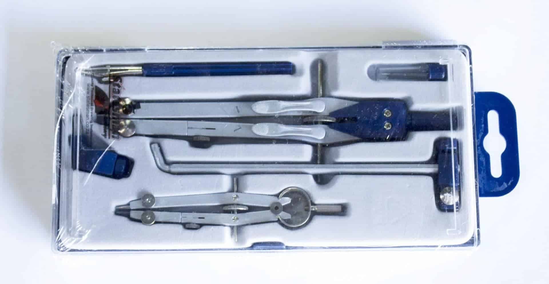 Springboe Compass STATESMAN COMPASS 6PC SET 6884-3 - Park Avenue Stationers