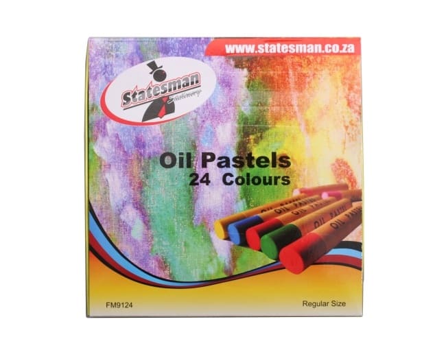 Oil Pastels 24 Colours