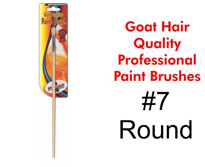 Paint Brush #7 - Goat Hair