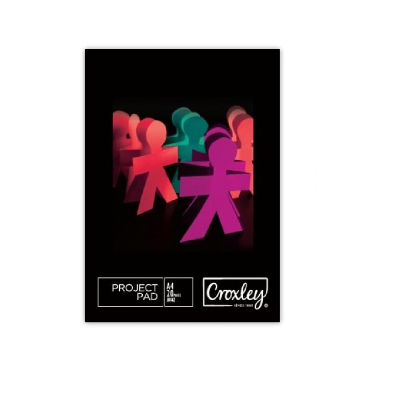 JD142 20 Sheets A4 160GSM Board Ass. Bright Colours