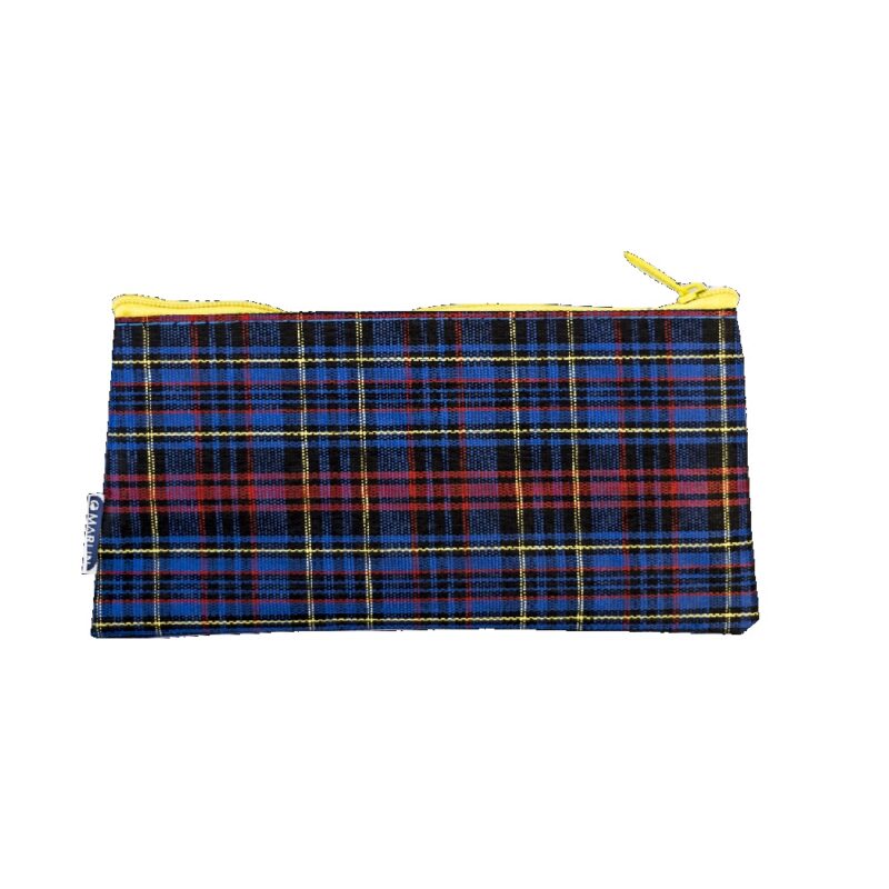 Marlin Tartan Pencil Bag 20cm
