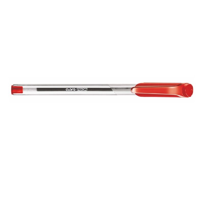 Claro Trion Clear 1.0mm Pen Red