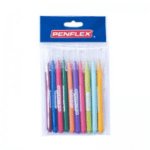 Penflex Fibre Tipped Pens (10/s) - Park Avenue Stationers