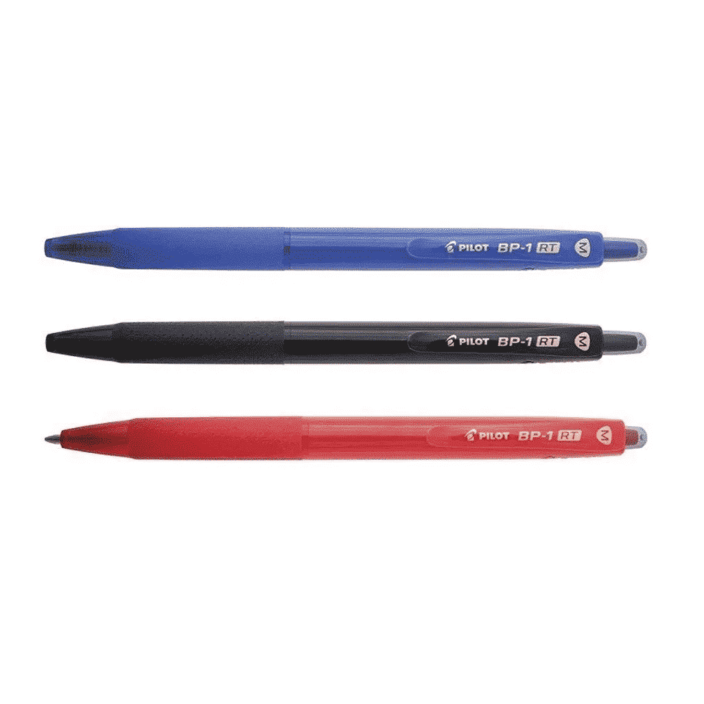 PILOT BP1-RT RETRACT BALLPEN BLACK each - Park Avenue Stationers