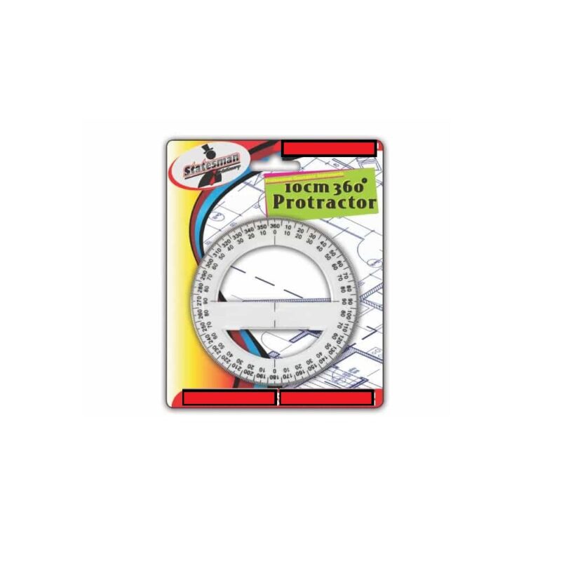 360 Degree 10 Cm Protractor
