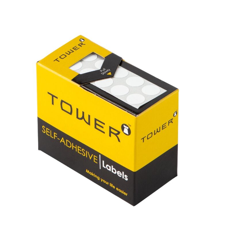 Tower White Roll Labels - R10