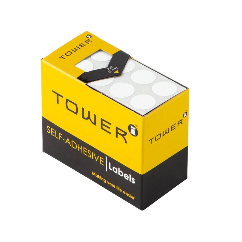 Tower White Roll Labels - R13
