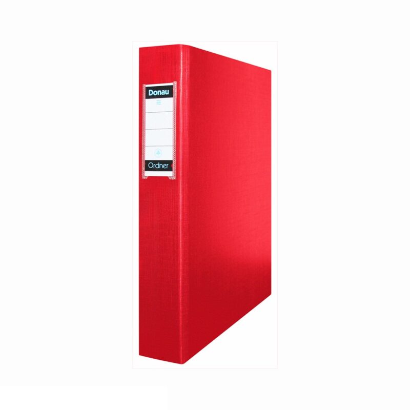 A4 2r Pp 40mm Ring Binder Red Donau Per Each