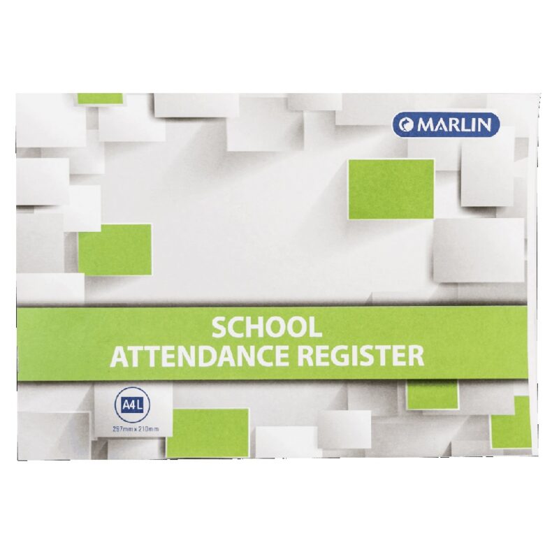 School Attendance Registers A4