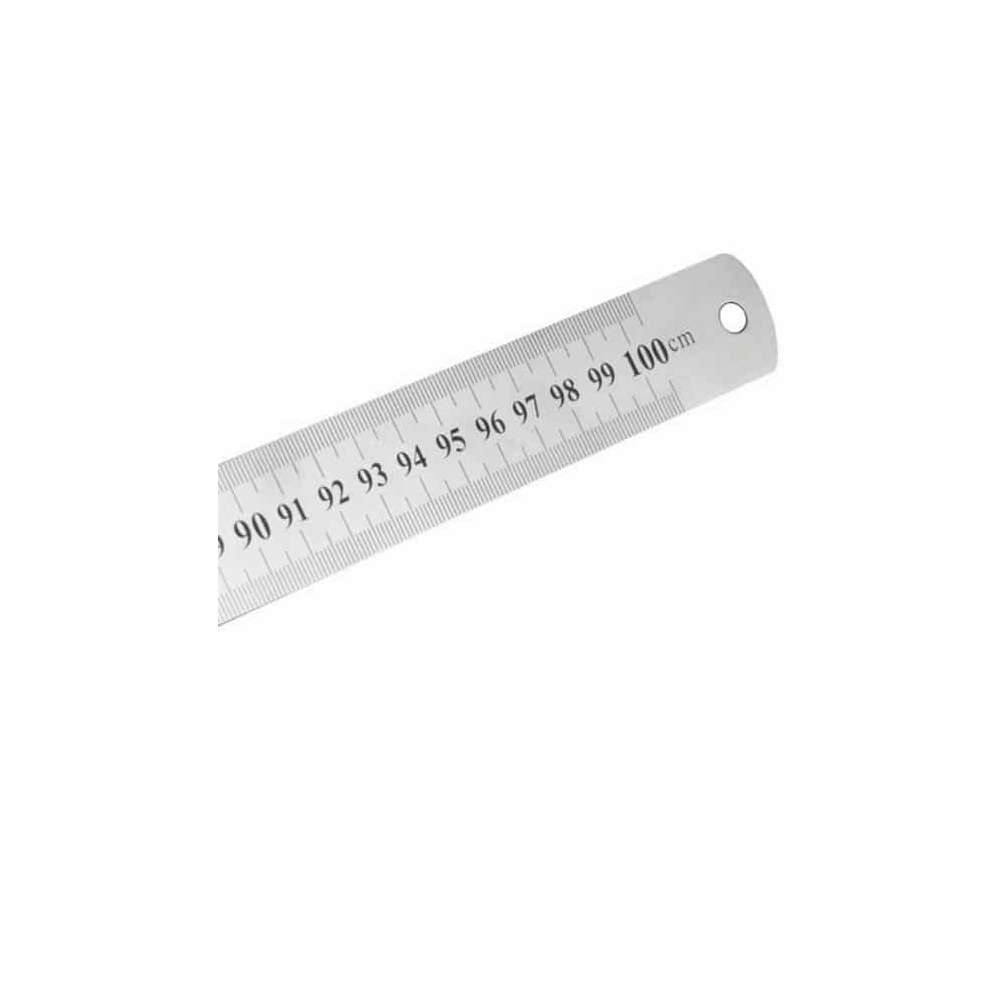 1m Stainless Steel Ruler - Park Avenue Stationers