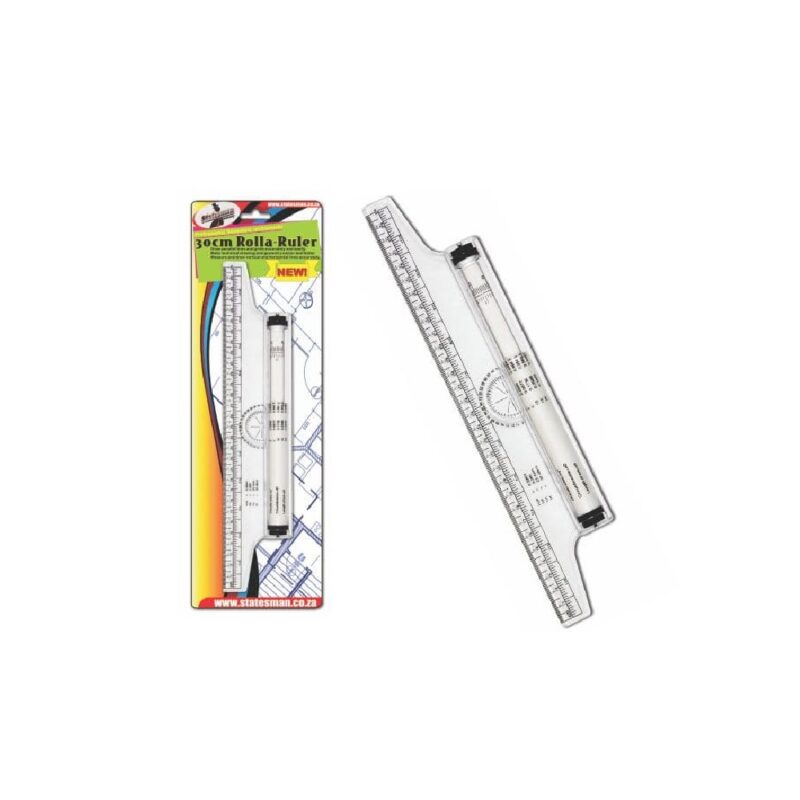 Rolla Ruler 30cm Multifunction for Technical Drawing