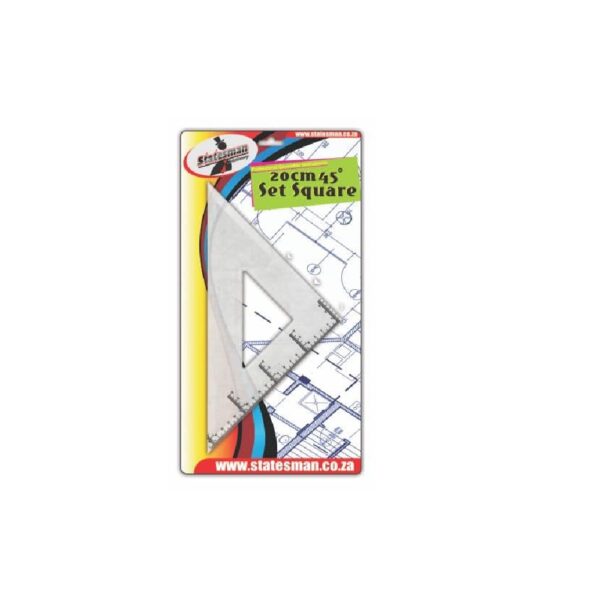 20cm 45 Degree Set Square