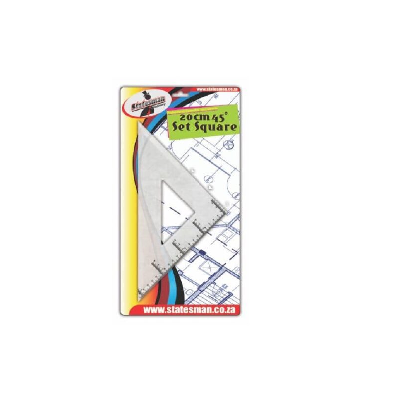 20cm 45 Degree Set Square