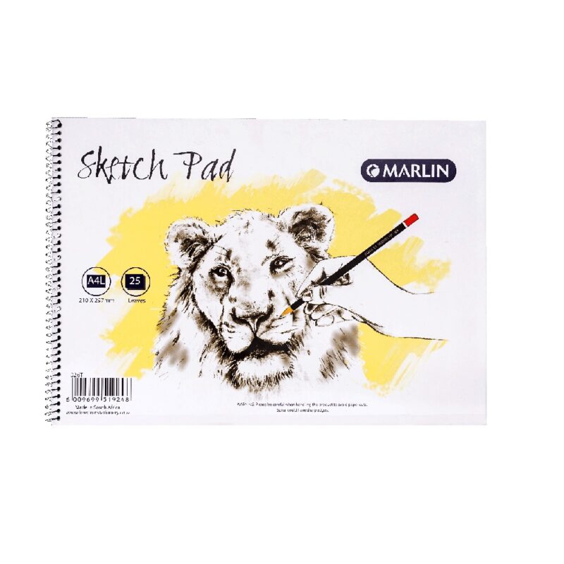 Marlin A4L Sketch Pad 25 Leaves