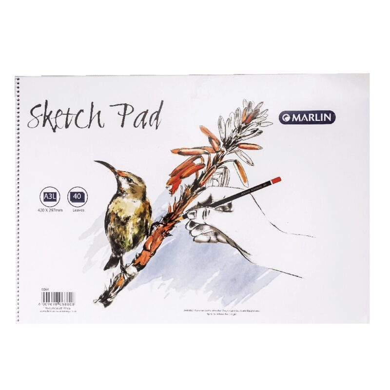 Marlin A3L Sketch Pad 40 Leaves