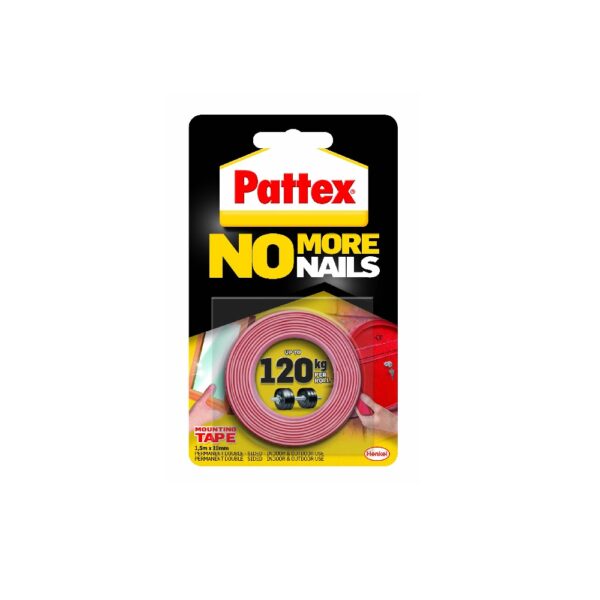 Pattex No More Nails Tape 120 kg