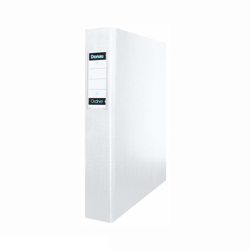 A4 2r Pp 40mm Ring Binder White Donau Per Each