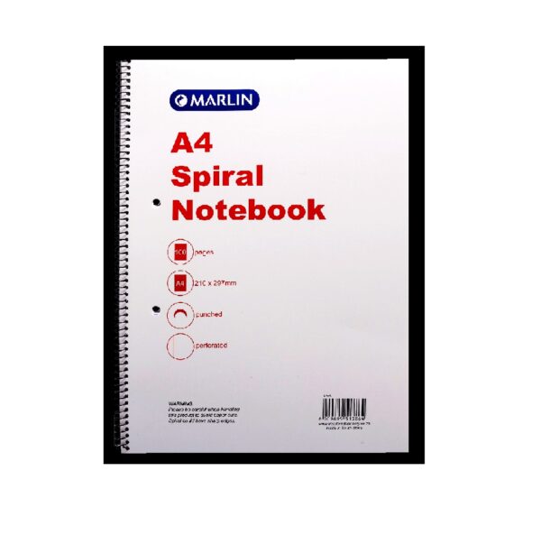 Marlin Side Spiral Note Book A
