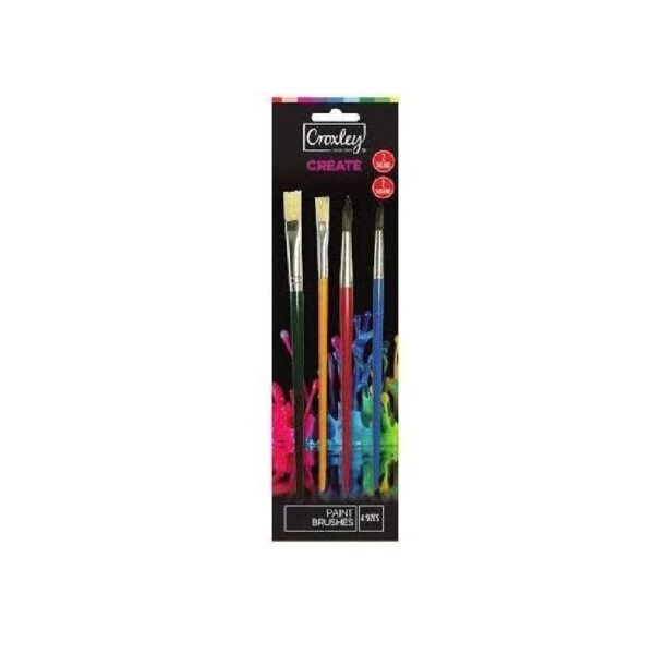 Art Brush Set 8/12 6/12 SET (4) *Croxley*