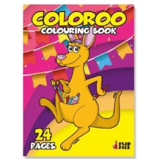 Coloroo 24pg Colouring Book